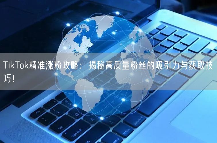 TikTok精准涨粉攻略：揭秘高质量粉丝的吸引力与获取技巧！