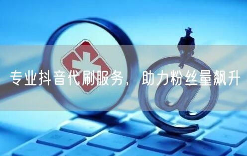 专业抖音代刷服务，助力粉丝量飙升