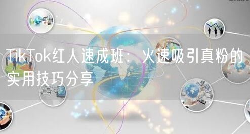 TikTok红人速成班：火速吸引真粉的实用技巧分享